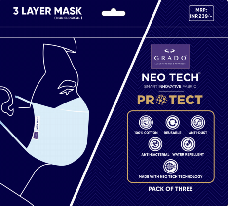 3 Layer Mask-Pack of 3
